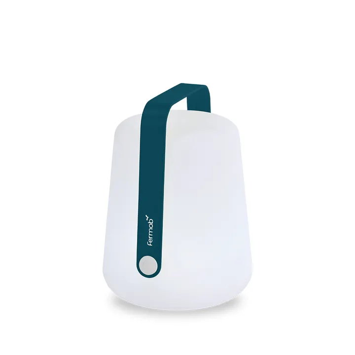 Balad portabel bordlampe LED - Acapulco blue (blå)-liten - Fermob