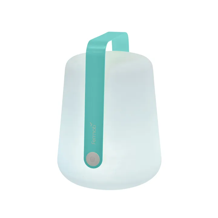 Balad portabel bordlampe LED - Lagoon blue, stor - Fermob