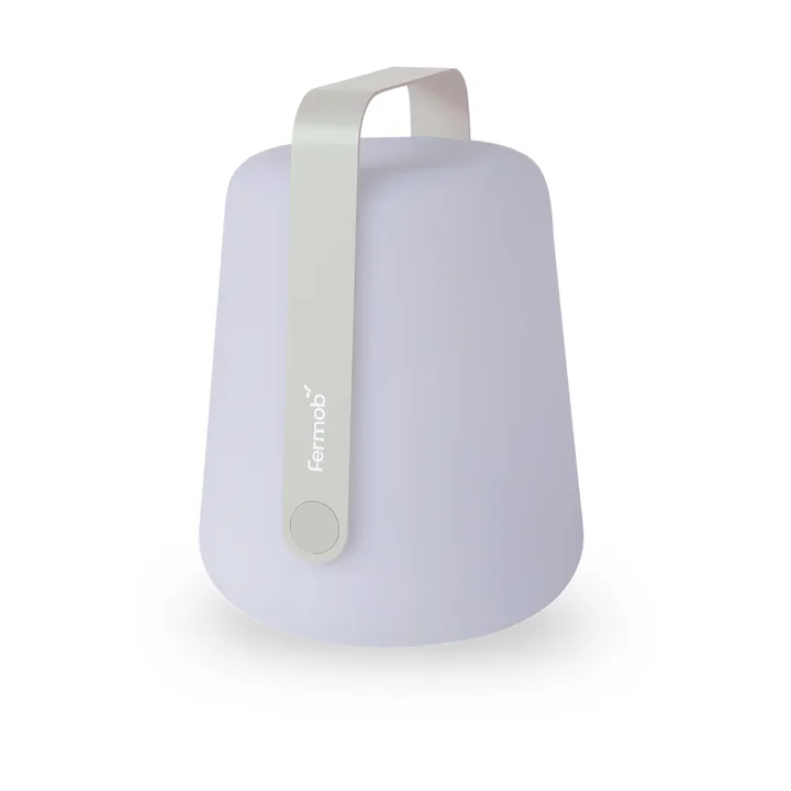 Balad2 portabel bordlampe - Clay grey, 25 cm - Fermob