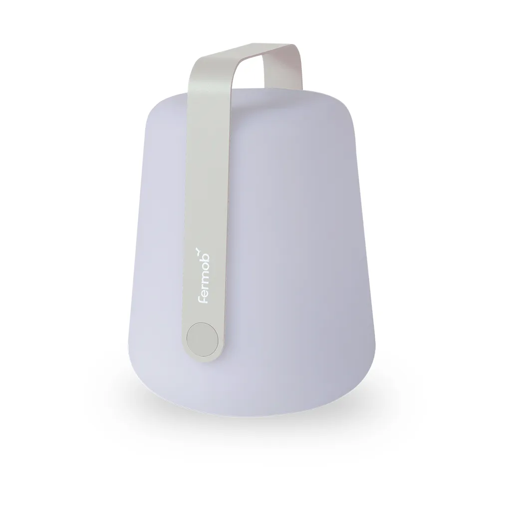 Balad2 portabel bordlampe, Clay grey (grå), 25 cm Fermob