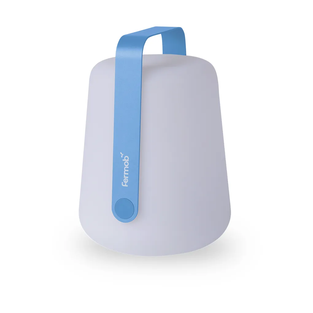 Balad2 portabel bordlampe, Maya blue (blå), 25 cm Fermob