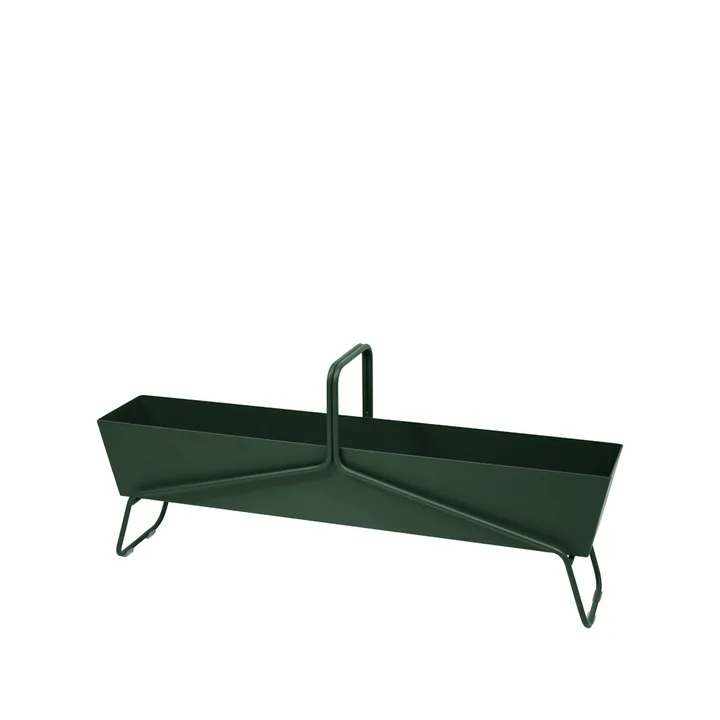 Basket long plantekasse - Cedar green (grønn) - Fermob