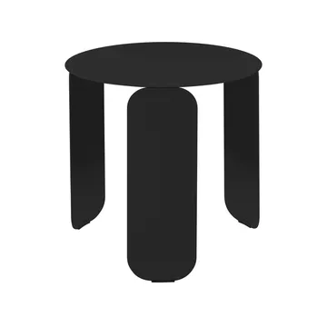 Bebop Ø45 bord, lavt - Liquorice (svart) - Fermob