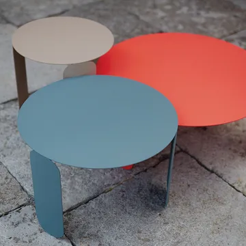 Bebop Ø45 bord, lavt - Storm grey - Fermob