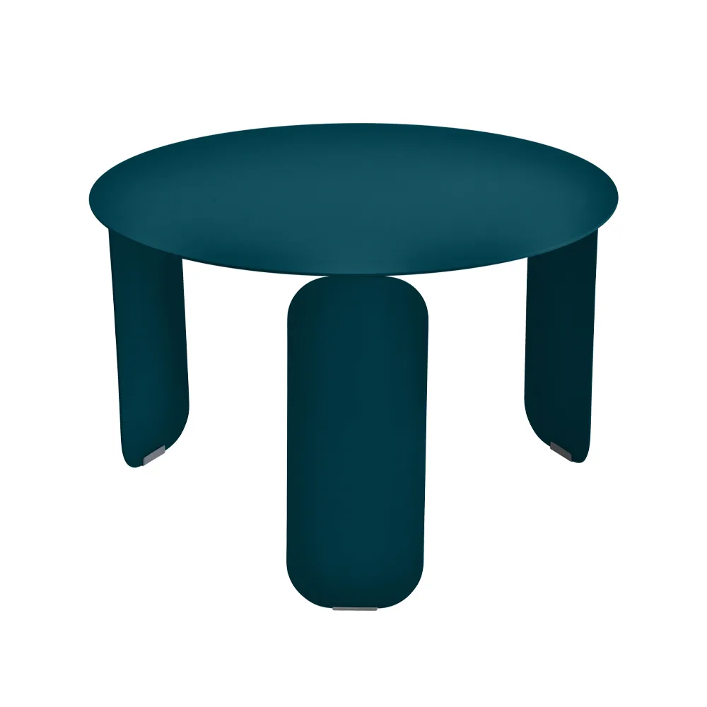 Bebop Ø60 bord, lavt, Acapulco blue (blå) Fermob