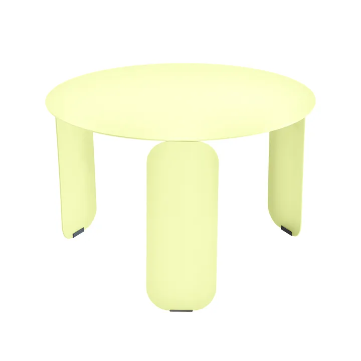 Bebop Ø60 bord, lavt - Frosted lemon - Fermob