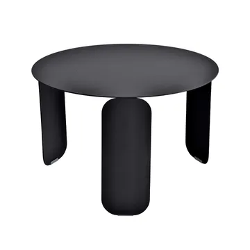 Bebop Ø60 bord, lavt - Liquorice (svart) - Fermob