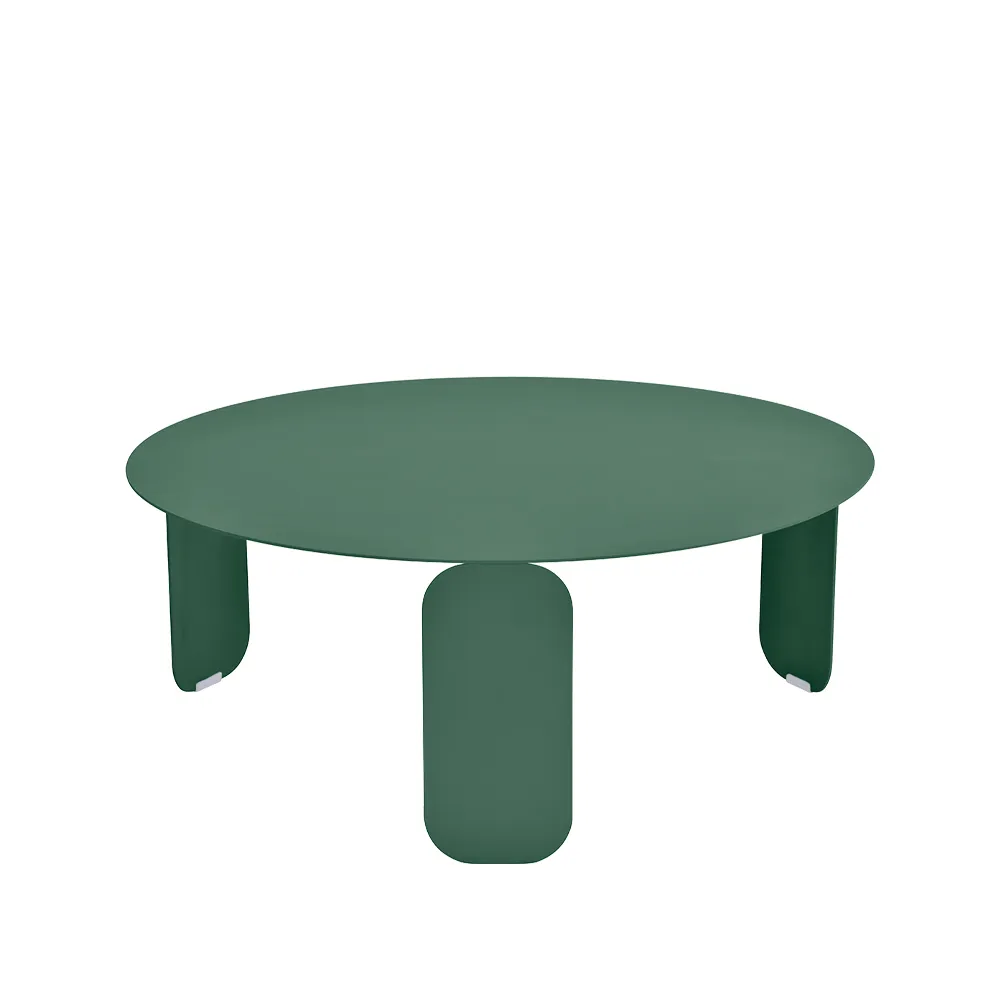 Bebop Ø80 bord, lavt, Cedar green (grønn) Fermob