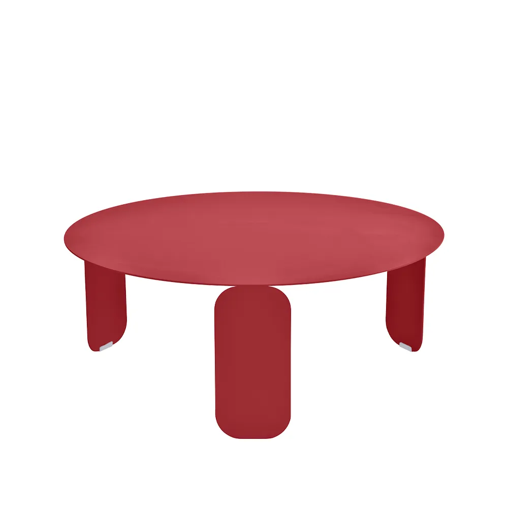 Bebop Ø80 bord, lavt, Chili Fermob