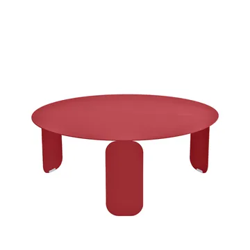 Bebop Ø80 bord, lavt - Chili - Fermob