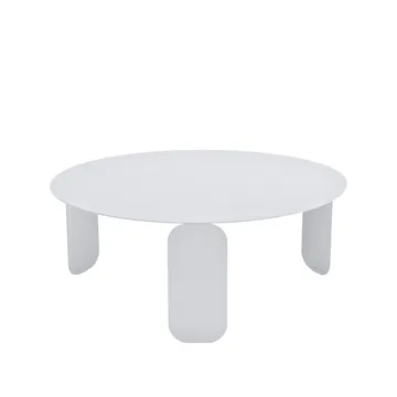 Bebop Ø80 bord, lavt - Cotton white - Fermob