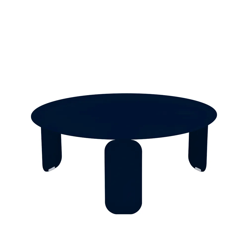 Bebop Ø80 bord, lavt, Deep blue Fermob