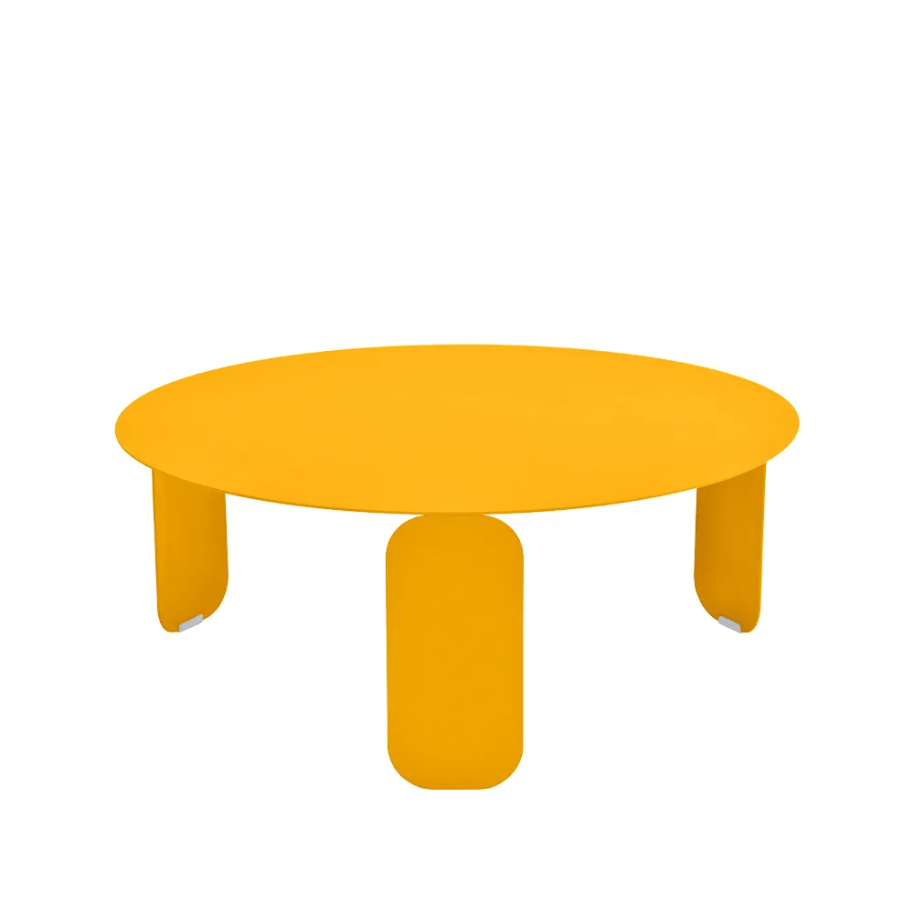 Bebop Ø80 bord, lavt, Honey Fermob