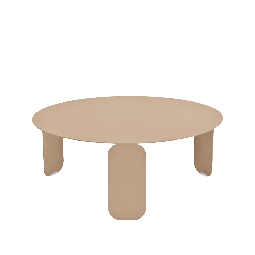 Bebop Ø80 bord, lavt, Nutmeg Fermob