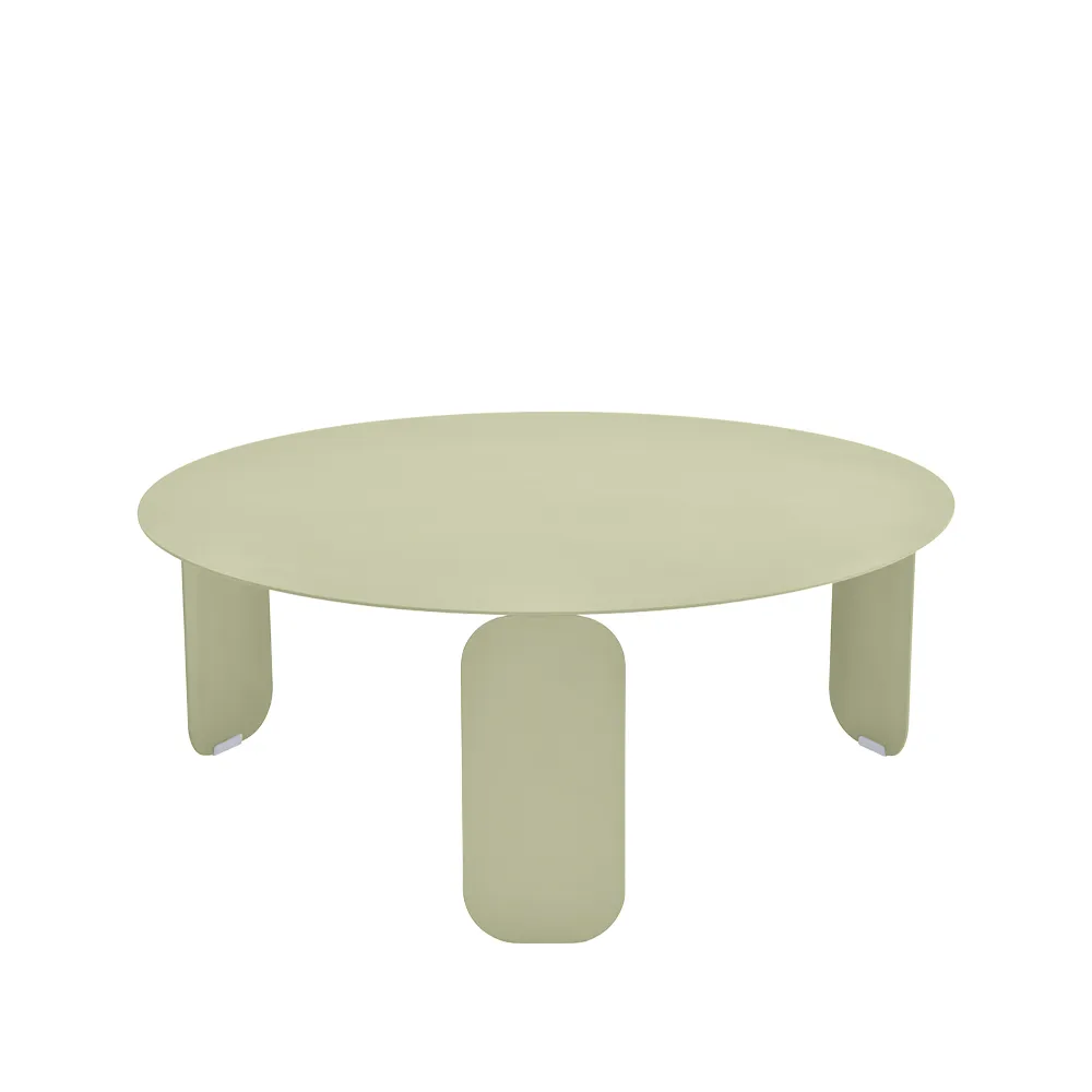 Bebop Ø80 bord, lavt, Willow green Fermob