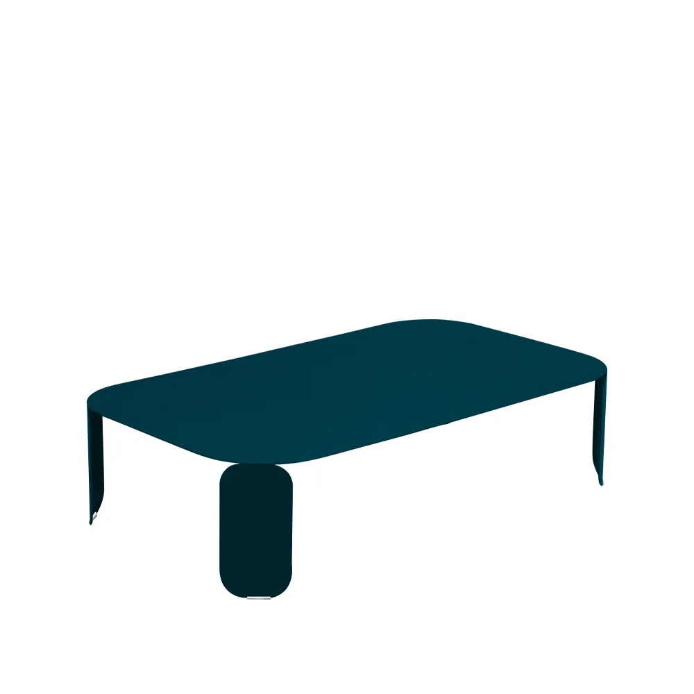 Bebop bord 120x70 cm, Acapulco blue, h.29 cm Fermob