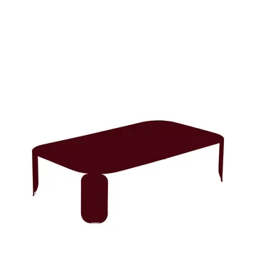 Bebop bord 120x70 cm - Black cherry, h.42 cm - Fermob