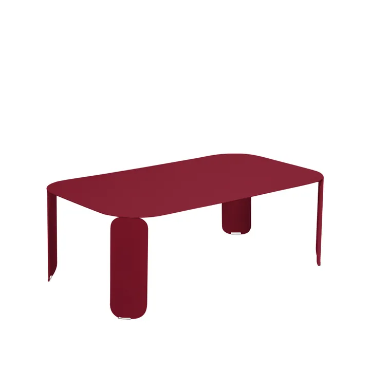 Bebop bord 120x70 cm - Chili (rød), h.42 cm - Fermob