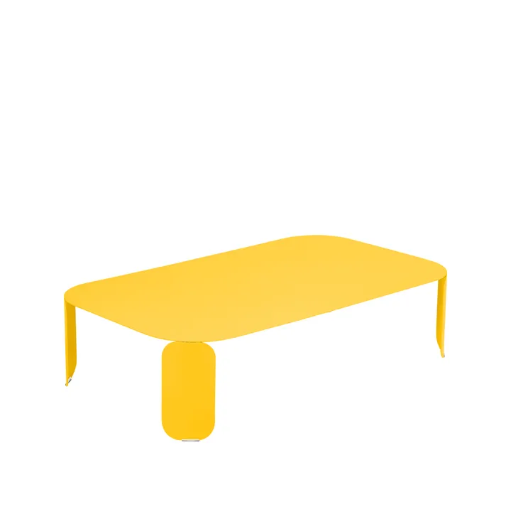 Bebop bord 120x70 cm - Honey (gul), h.29 cm - Fermob