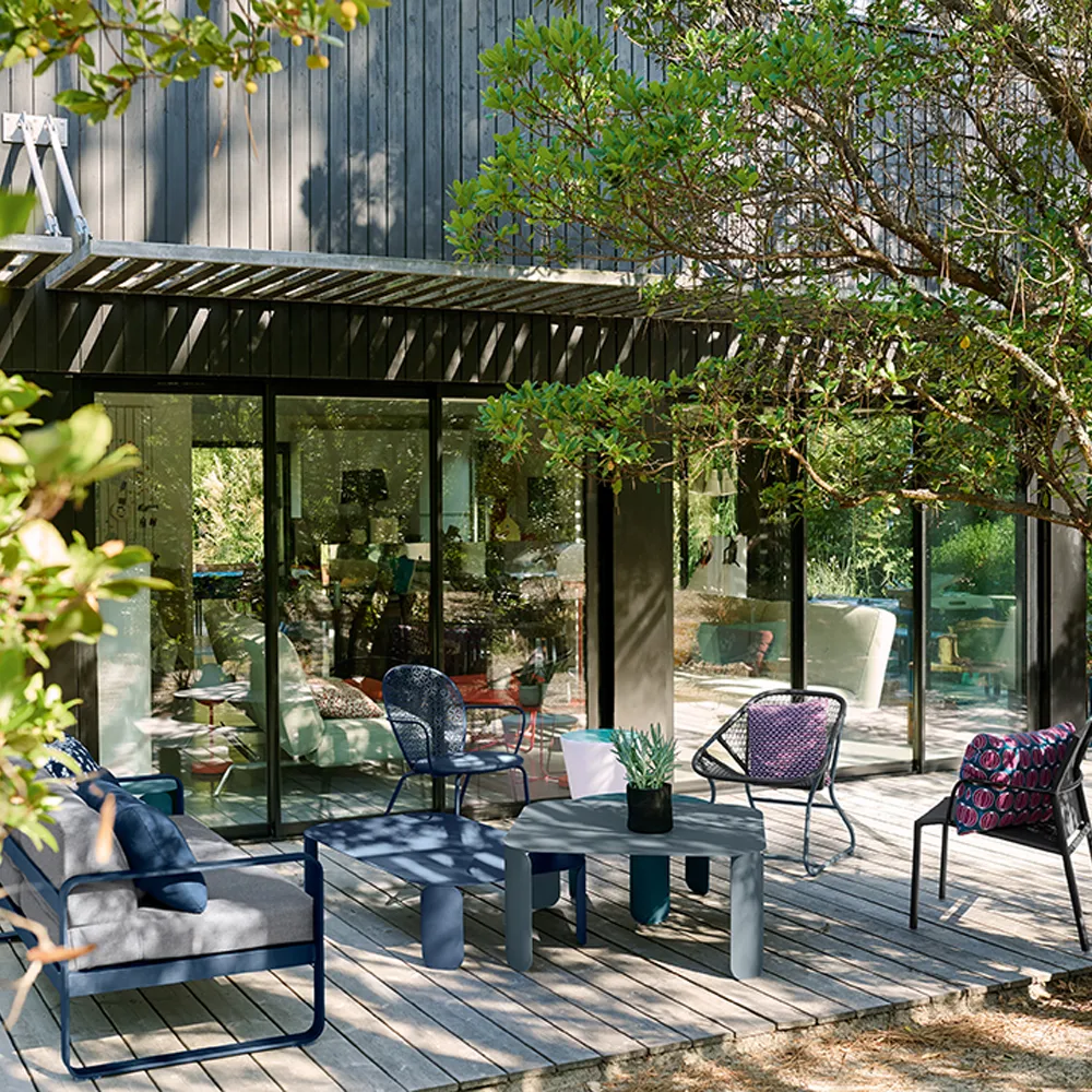 Bebop bord 120x70 cm, Willow green, h.42 cm Fermob