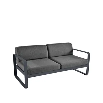 Bellevie 2-seters sofa - Anthracite, graphite grey pute - Fermob