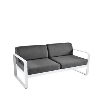 Bellevie 2-seters sofa - Cotton white, graphite grey pute - Fermob