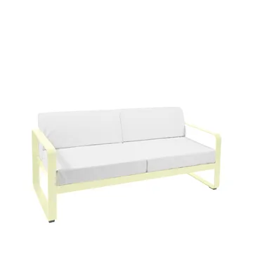 Bellevie 2-seters sofa - Frosted lemon, off-white pute - Fermob