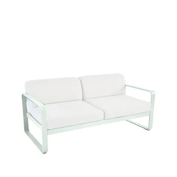 Bellevie 2-seters sofa - Ice mint, off-white pute - Fermob