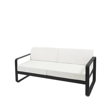 Bellevie 2-seters sofa - Liquorice, off-white pute - Fermob