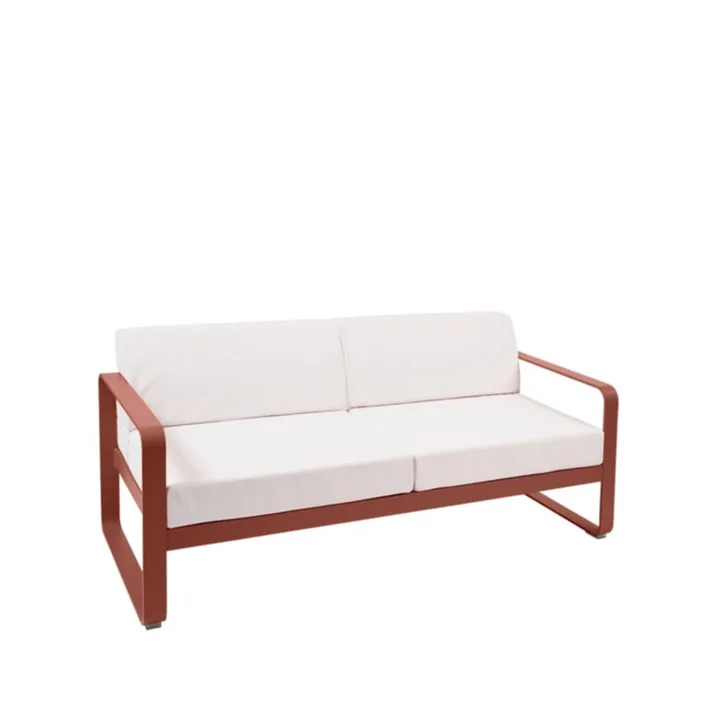 Bellevie 2-seters sofa - Red ochre, off-white pute - Fermob