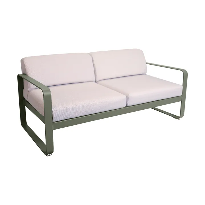 Bellevie 2-seters sofa - Rosemary (grønn)-pearl - Fermob