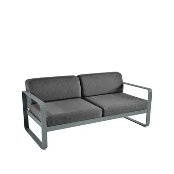 Bellevie 2-seters sofa - Storm grey, graphite grey pute - Fermob