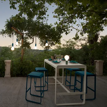 Bellevie barbord 140x80 cm - Acapulco blue - Fermob