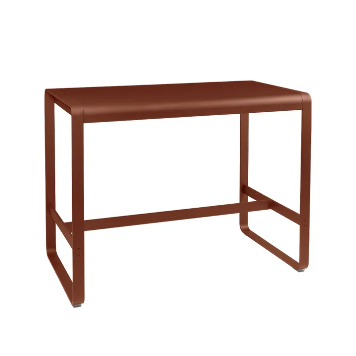 Bellevie barbord 140x80 cm - Red ochre (rød) - Fermob