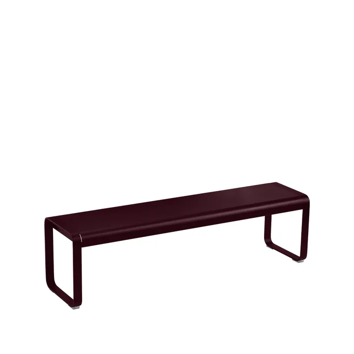 Bellevie benk - Black cherry (vinrød) - Fermob