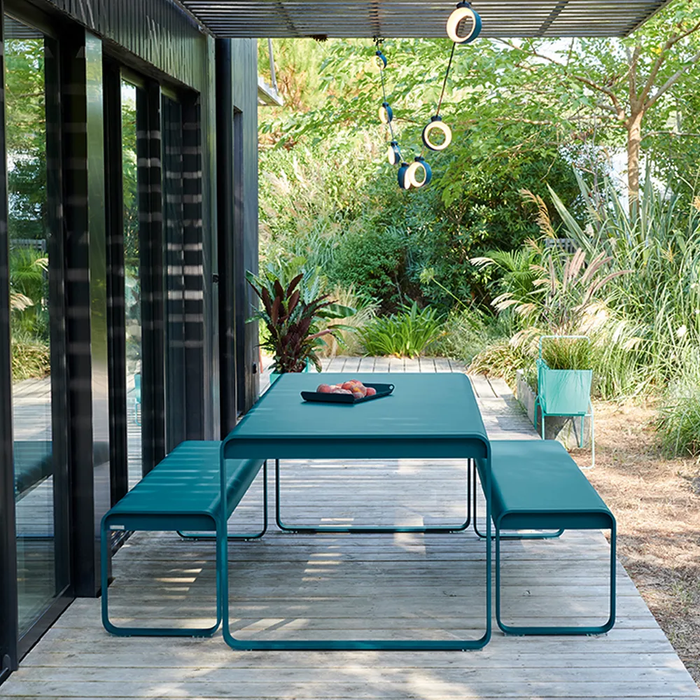 Bellevie benk, Cedar green (grønn) Fermob