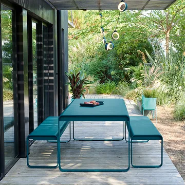 Bellevie benk - Chili - Fermob