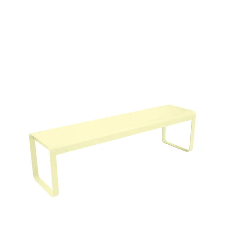 Bellevie benk - Frosted lemon (gul) - Fermob