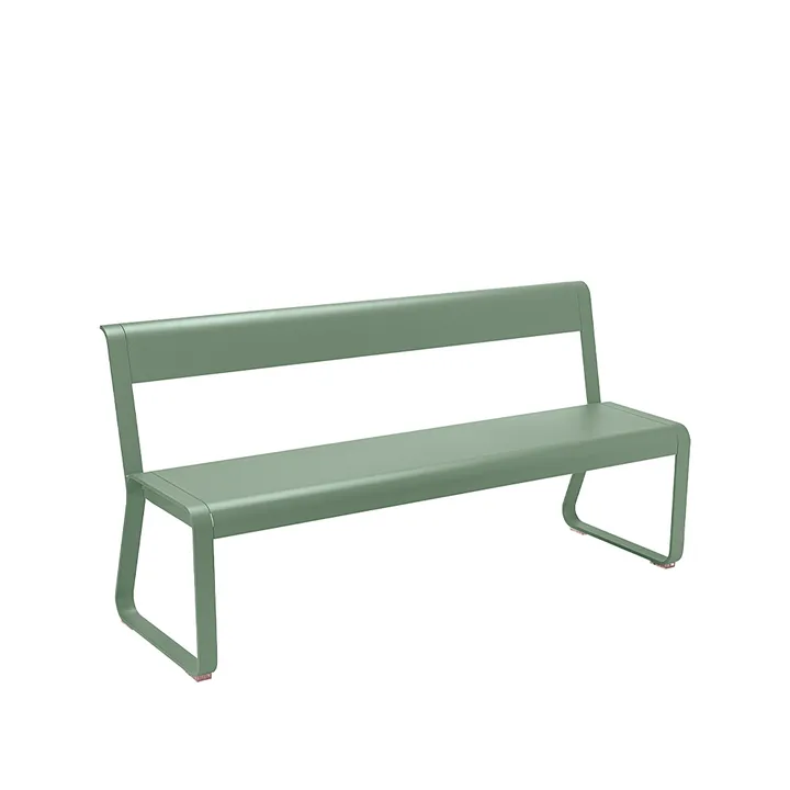 Bellevie benk med ryggstøtte - Cactus - Fermob