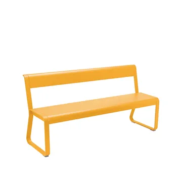 Bellevie benk med ryggstøtte - Honey - Fermob