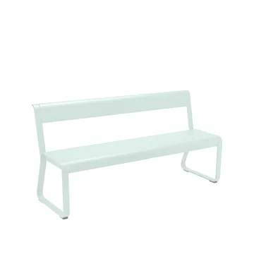 Bellevie benk med ryggstøtte - Ice mint - Fermob