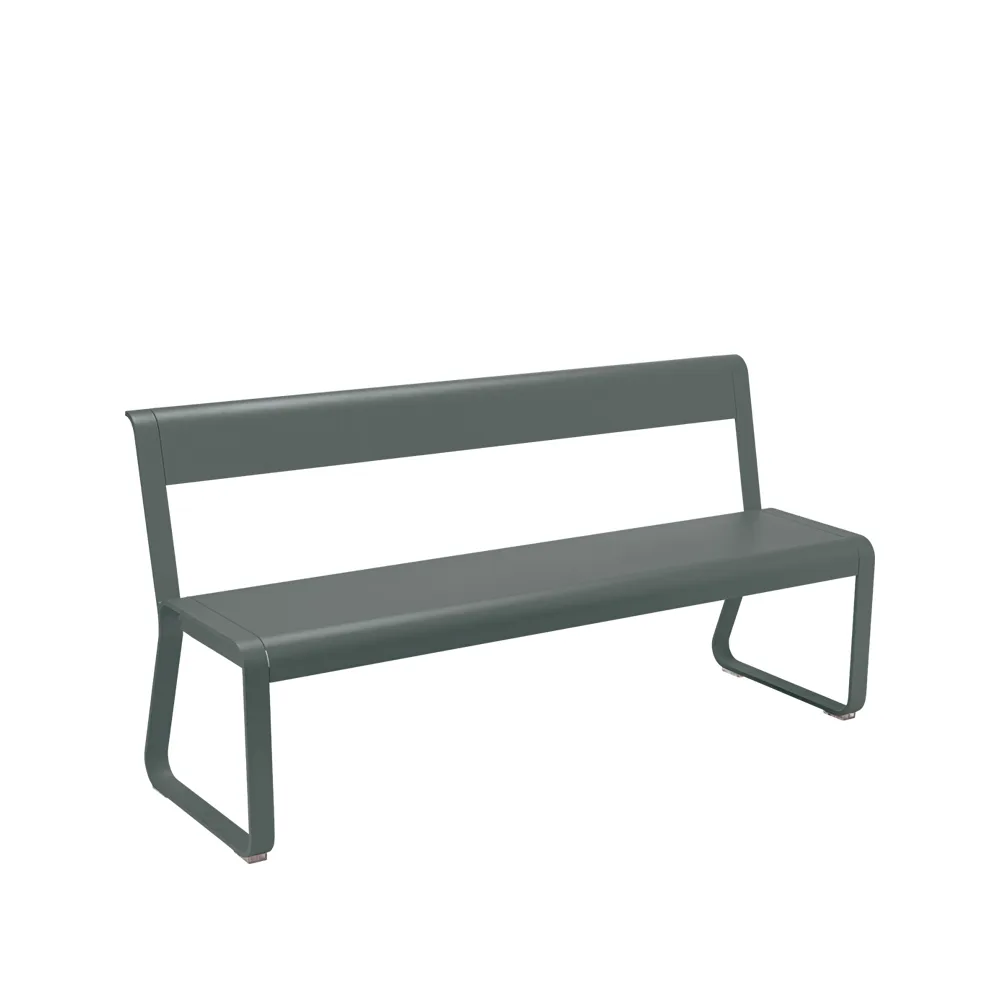 Bellevie benk med ryggstøtte, Rosemary Fermob