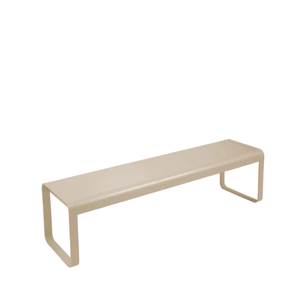 Bellevie benk, Nutmeg (beige) Fermob