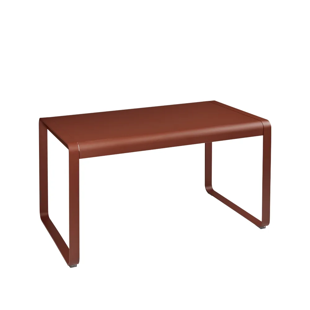 Bellevie bord 140x80 cm, Red ochre (rød) Fermob