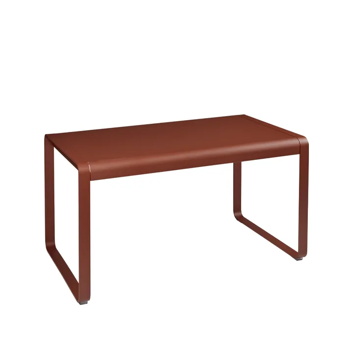 Bellevie bord 140x80 cm - Red ochre (rød) - Fermob