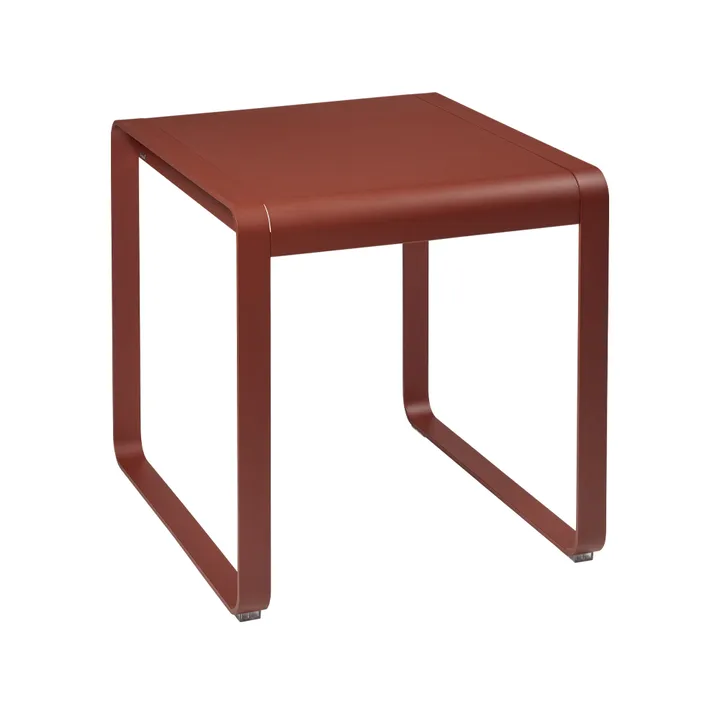Bellevie bord, 74x80 cm - Red ochre (rød) - Fermob