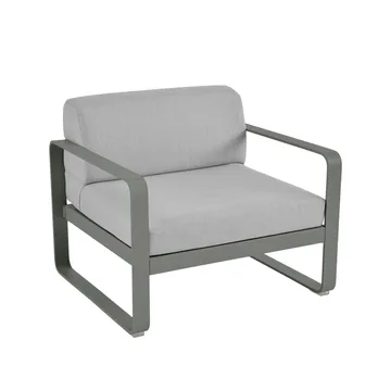 Bellevie lenestol - Rosemary (grønn), flannel grey pute - Fermob