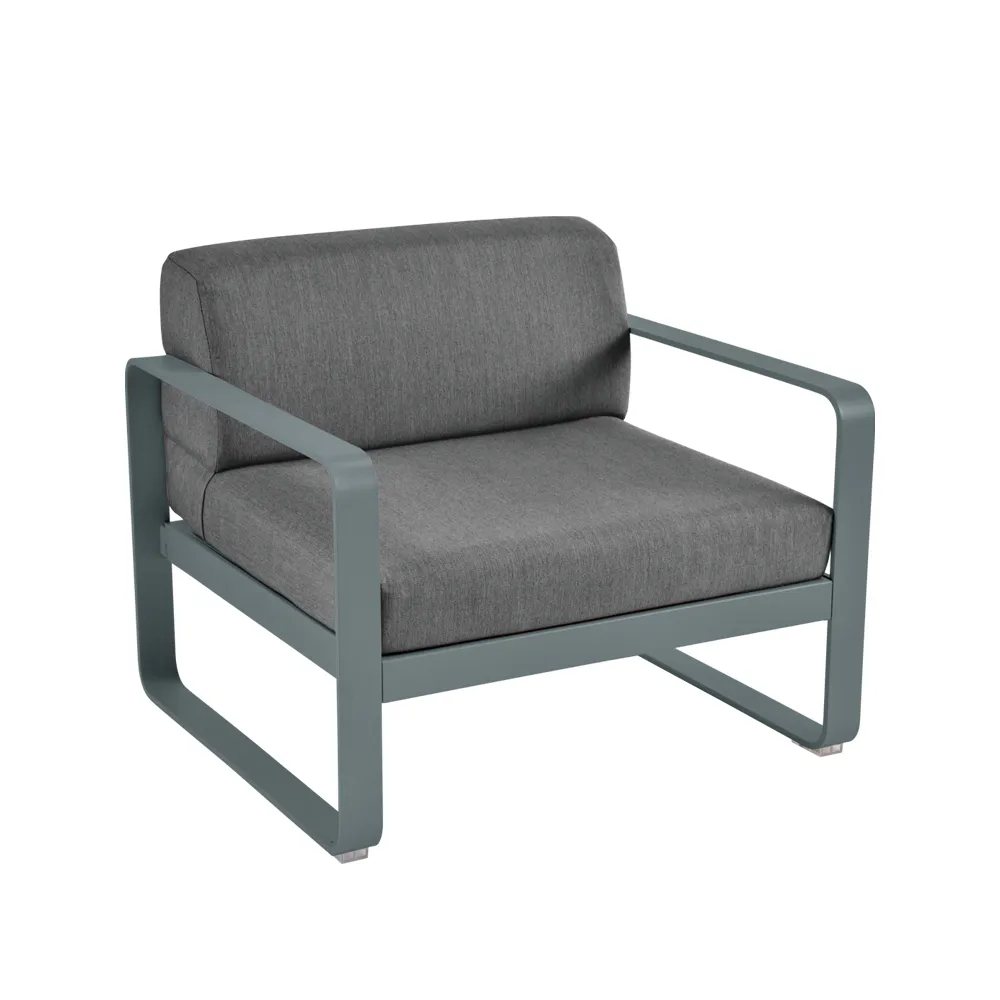 Bellevie lenestol, Storm grey, graphite grey pute Fermob