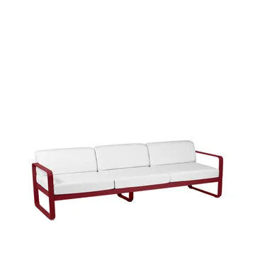 Bellevie sofa - 3-seters Chili, off-white pute - Fermob
