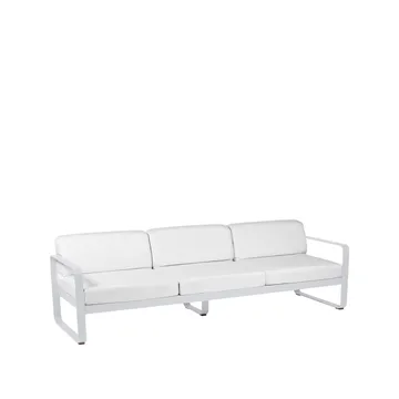 Bellevie sofa - 3-seters Cotton white, off-white pute - Fermob
